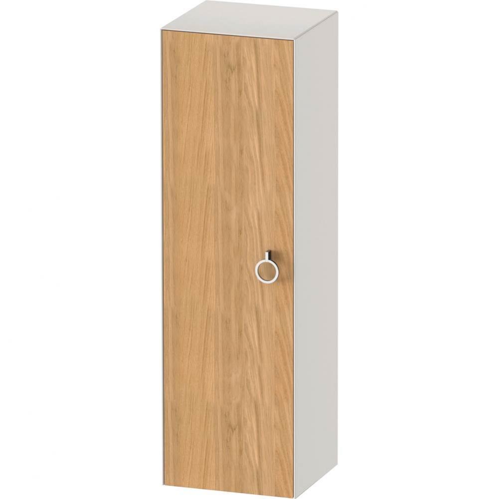 White Tulip Semi-Tall Cabinet Natural Oak