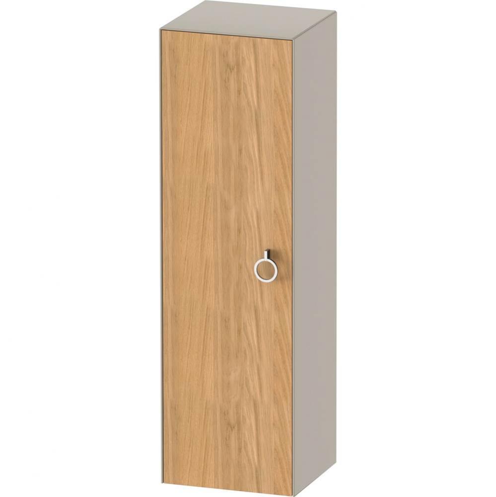 White Tulip Semi-Tall Cabinet Natural Oak