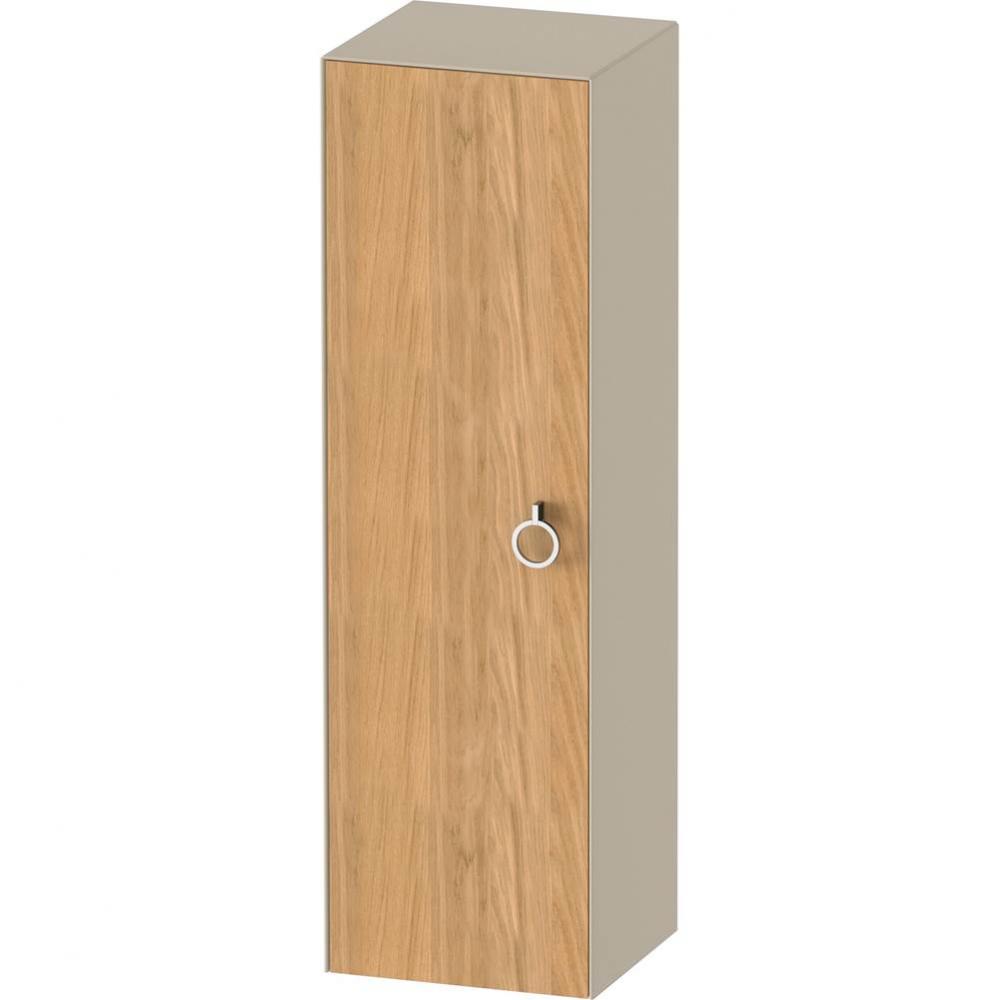 White Tulip Semi-Tall Cabinet Natural Oak