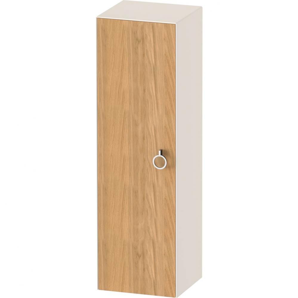 White Tulip Semi-Tall Cabinet Natural Oak