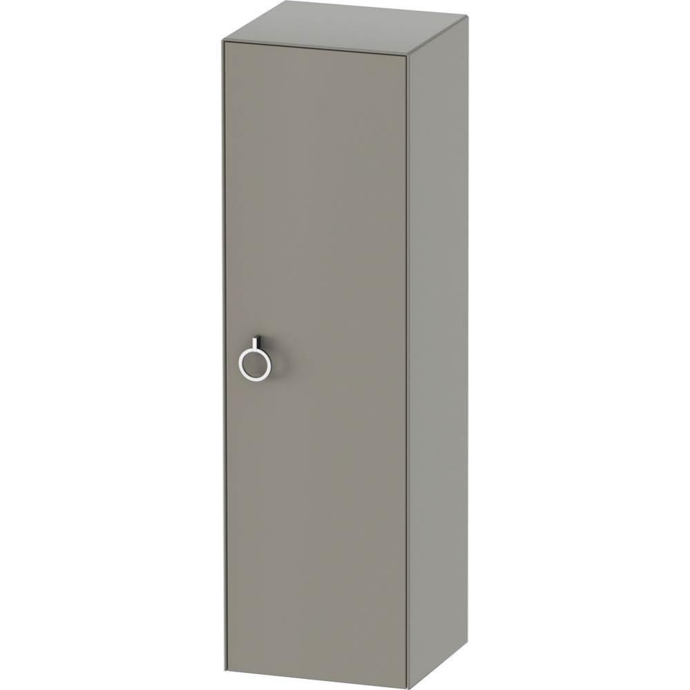 White Tulip Semi-Tall Cabinet Stone Gray