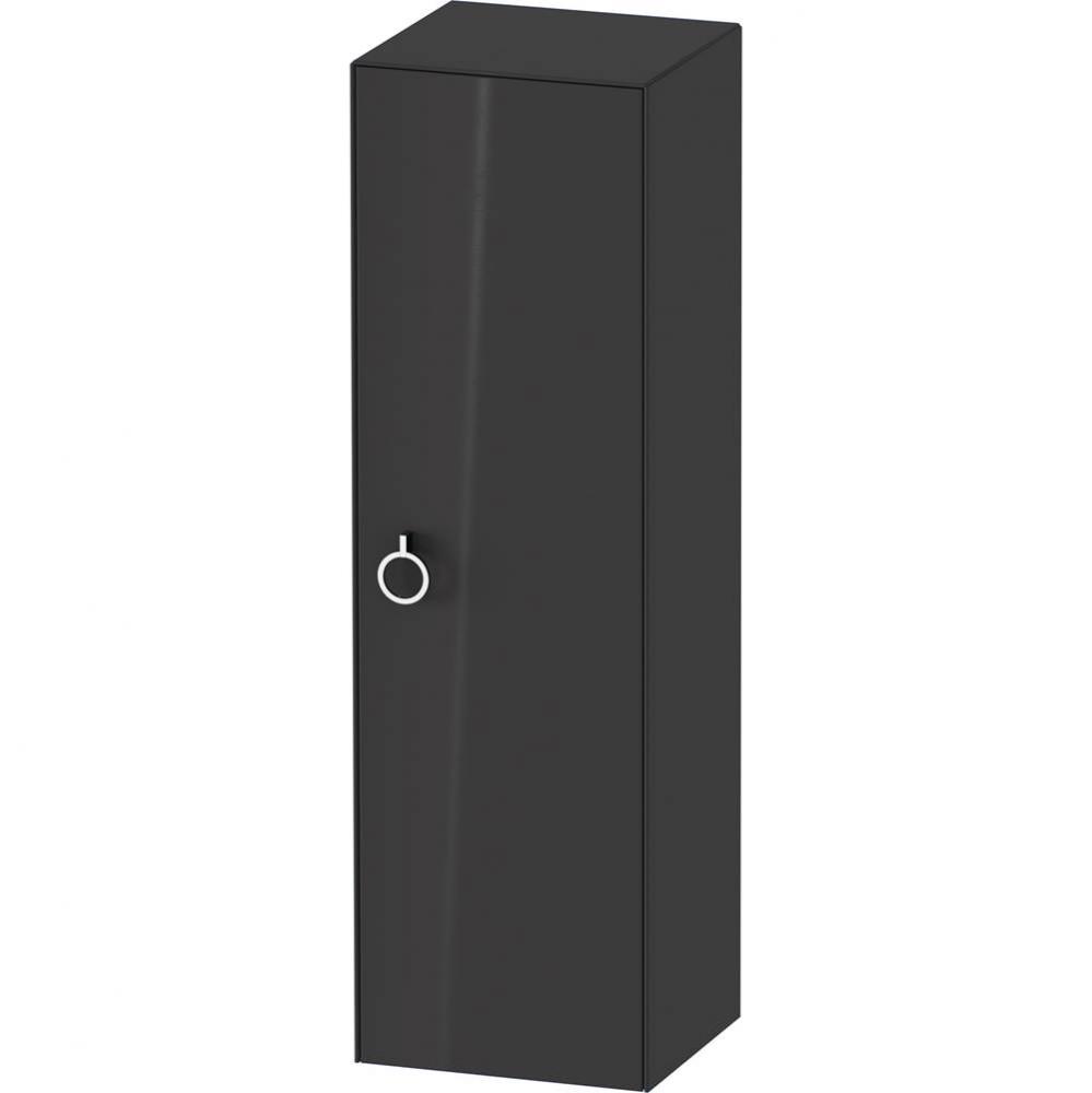 White Tulip Semi-Tall Cabinet Graphite