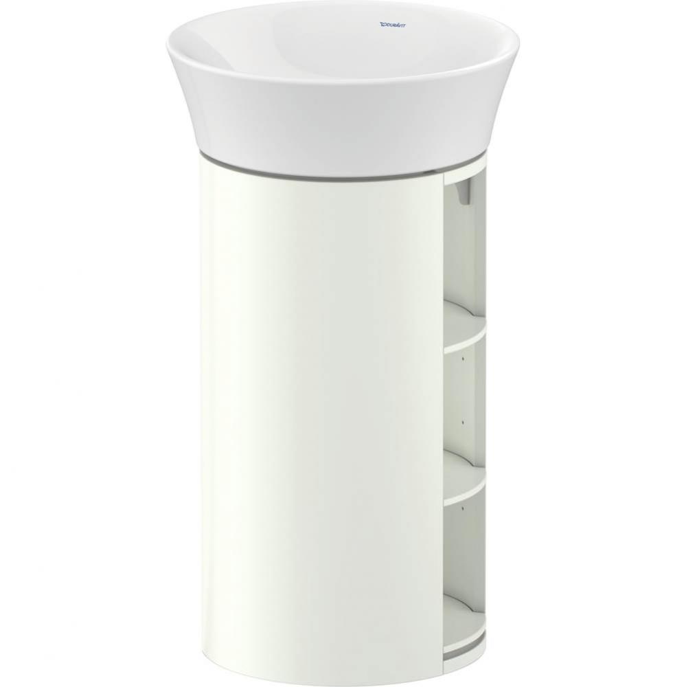 White Tulip Floorstanding Vanity Unit White