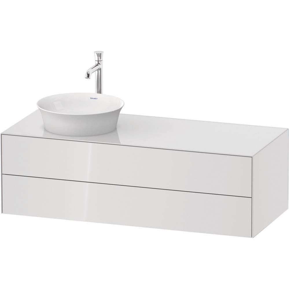 White Tulip Wall-Mounted Vanity Unit White