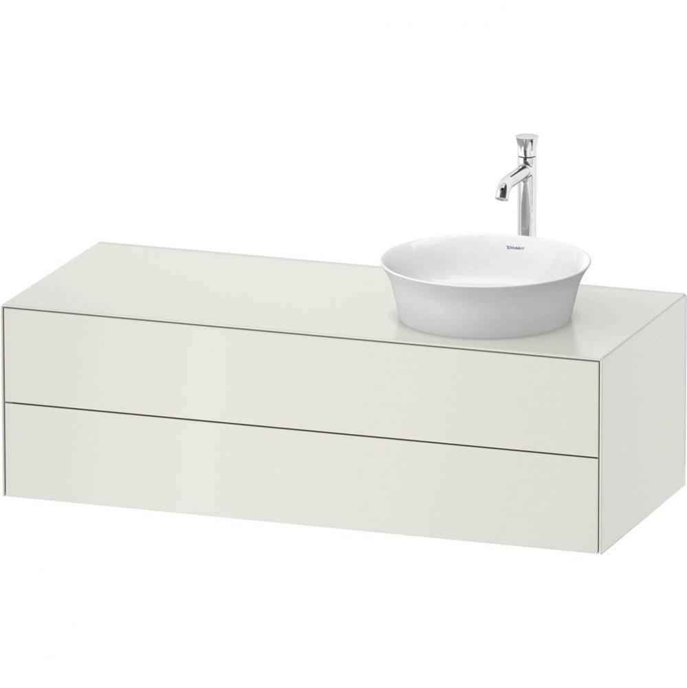 White Tulip Wall-Mounted Vanity Unit White