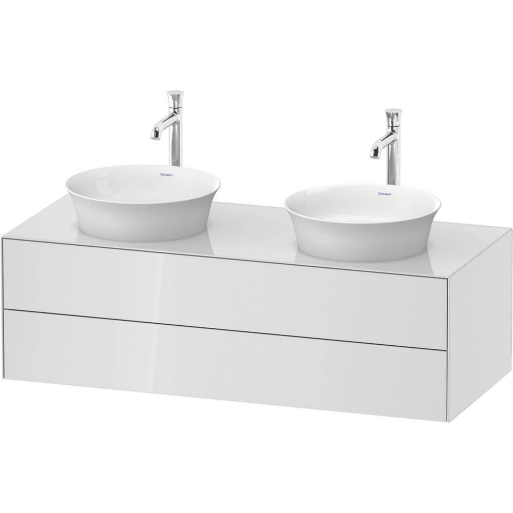 White Tulip Wall-Mounted Vanity Unit White