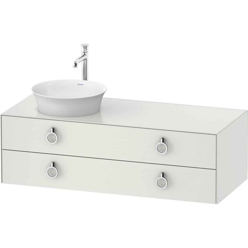 White Tulip Wall-Mounted Vanity Unit White