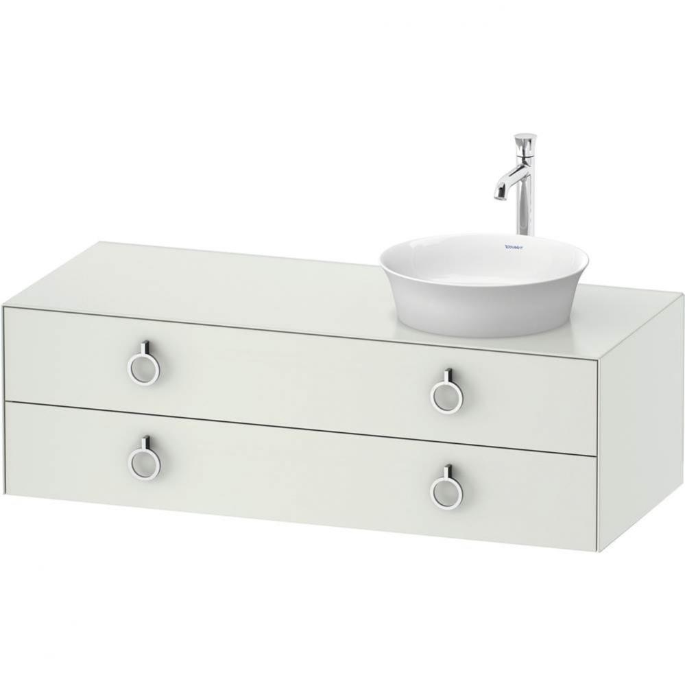 White Tulip Wall-Mounted Vanity Unit White