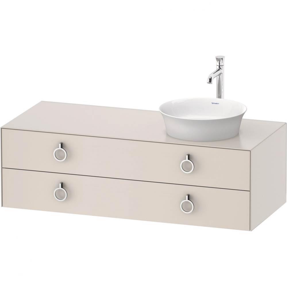 White Tulip Wall-Mounted Vanity Unit Nordic White