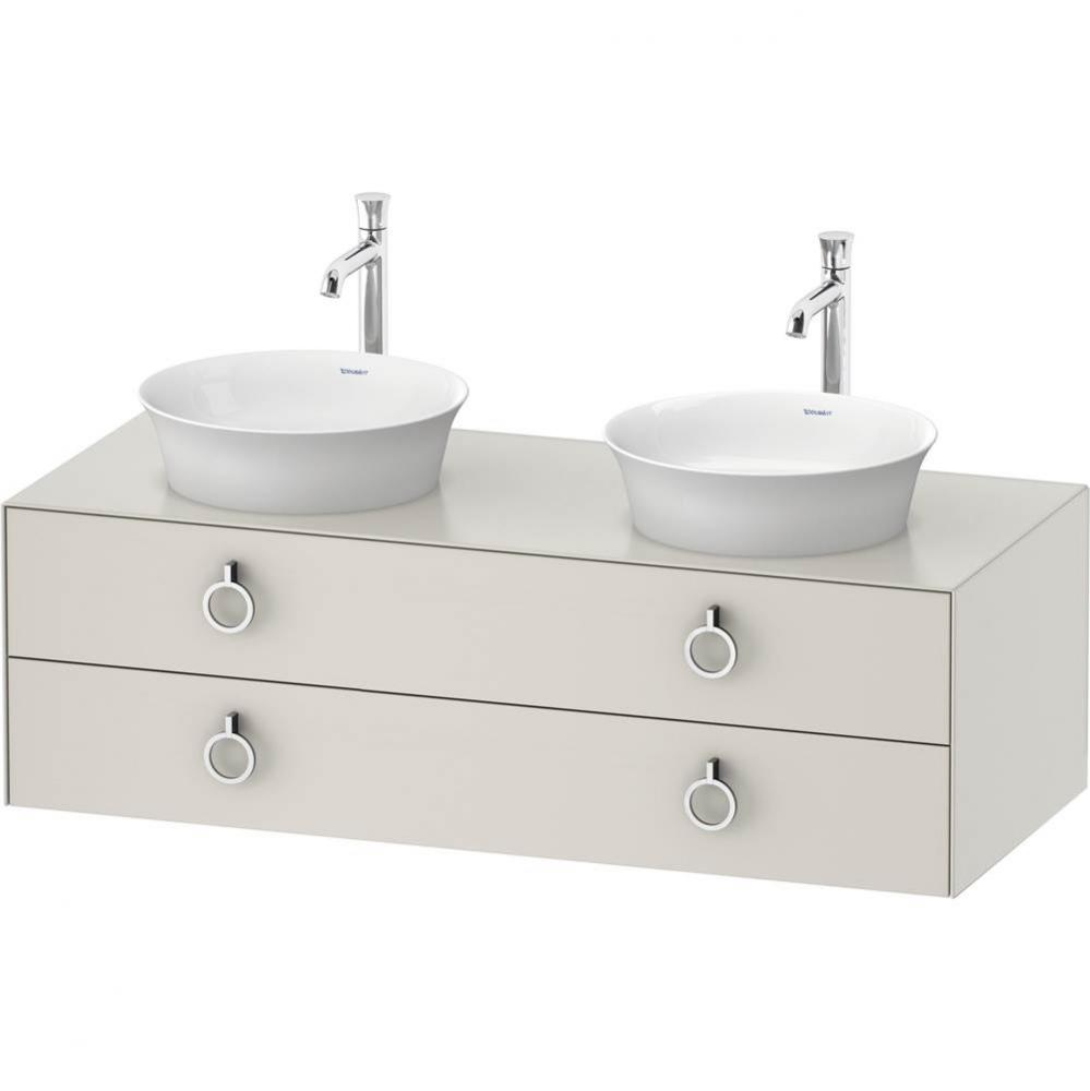 White Tulip Wall-Mounted Vanity Unit Nordic White