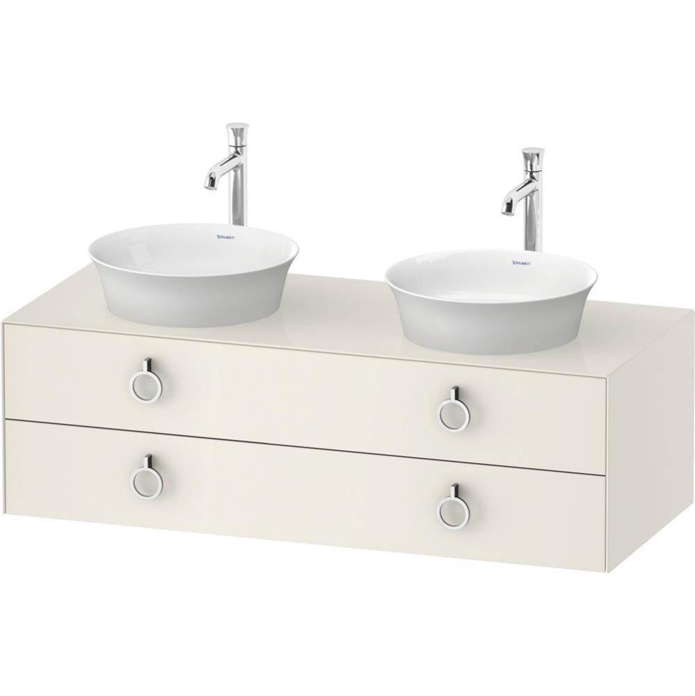 White Tulip Wall-Mounted Vanity Unit Nordic White