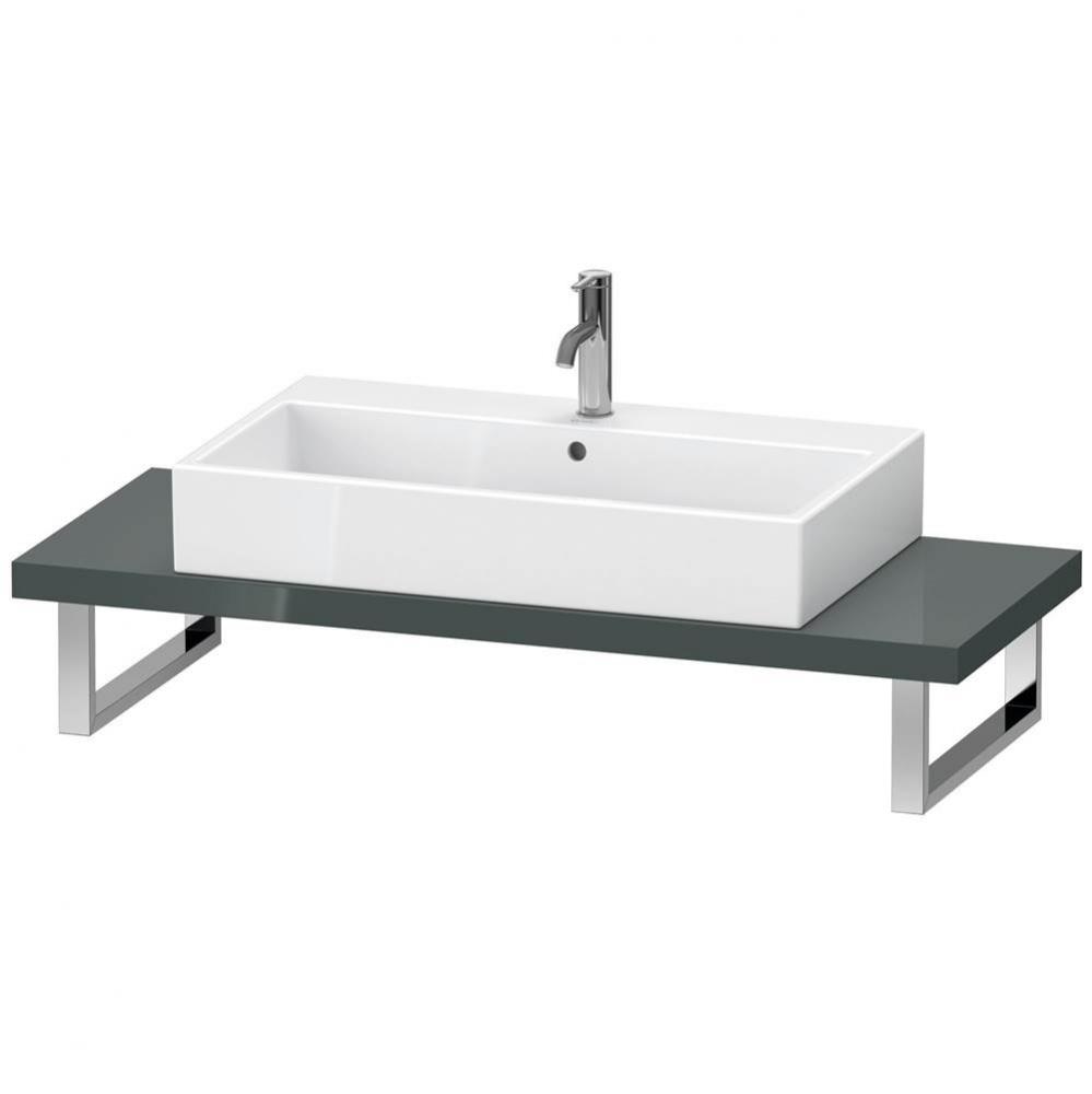 Duravit X-Large Console  Dolomiti Gray High Gloss