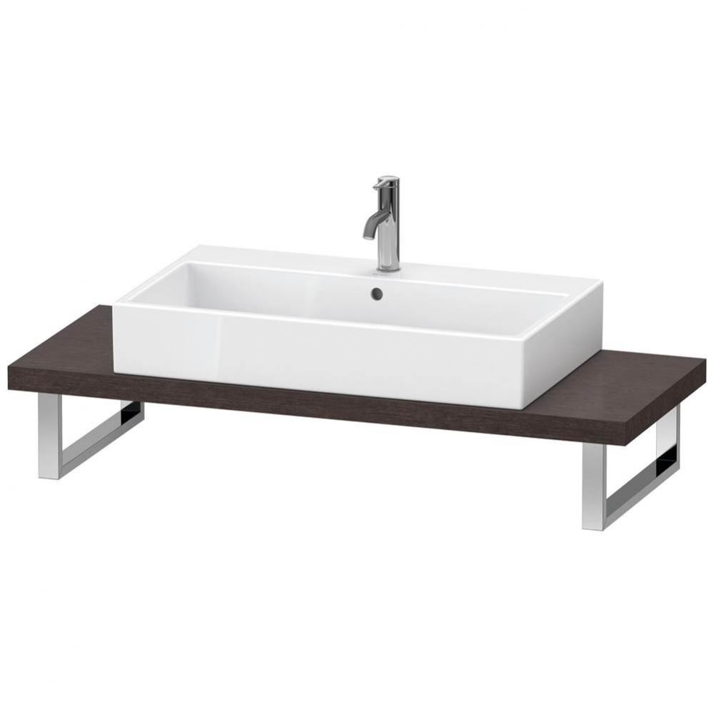 Duravit X-Large Console  Brushed Dark Oak