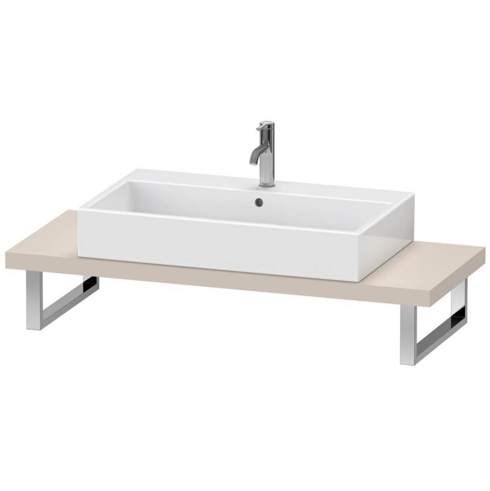 Duravit X-Large Console  Taupe Matte