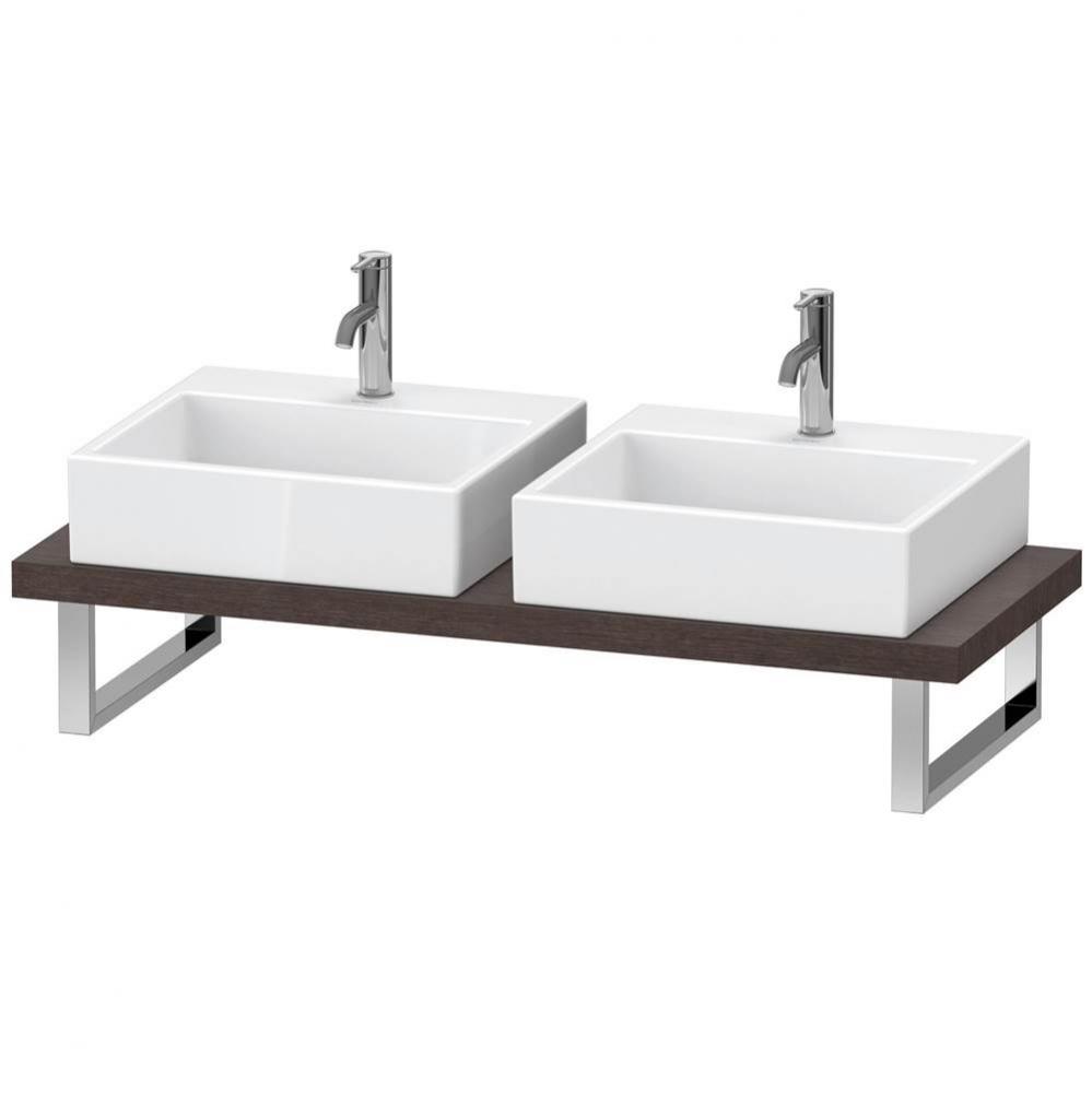 Duravit X-Large Console  Brushed Dark Oak