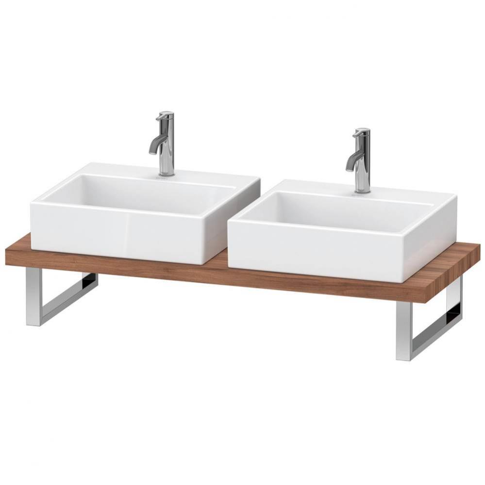 Duravit X-Large Console  Natural Walnut