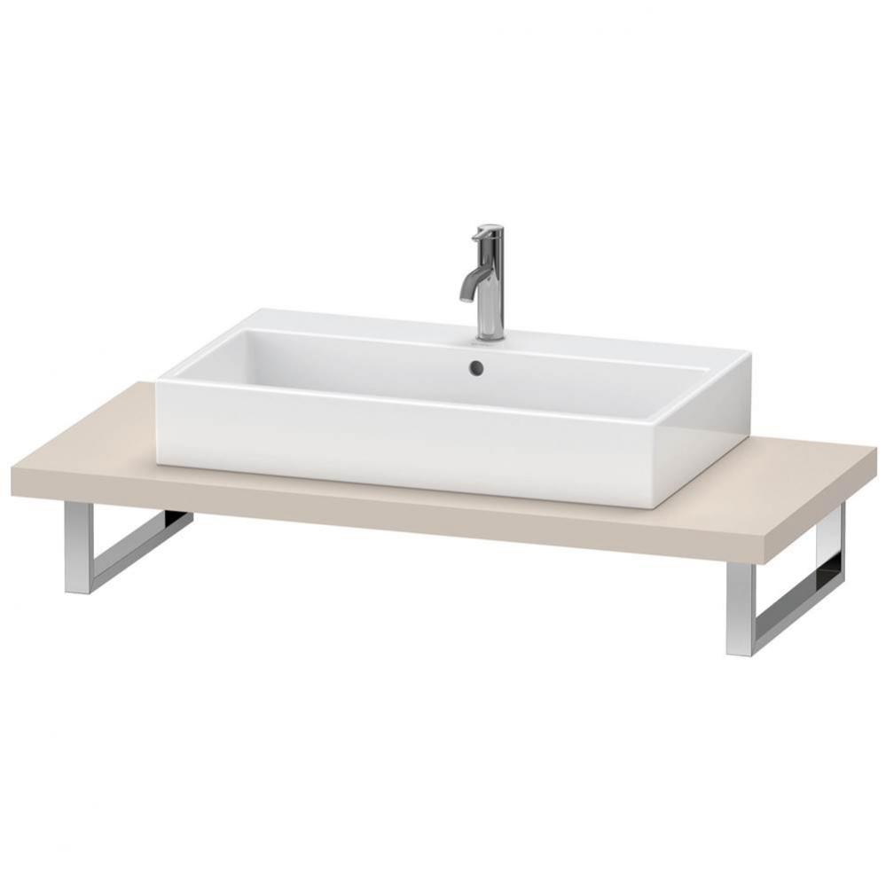 Duravit X-Large Console  Taupe Matte