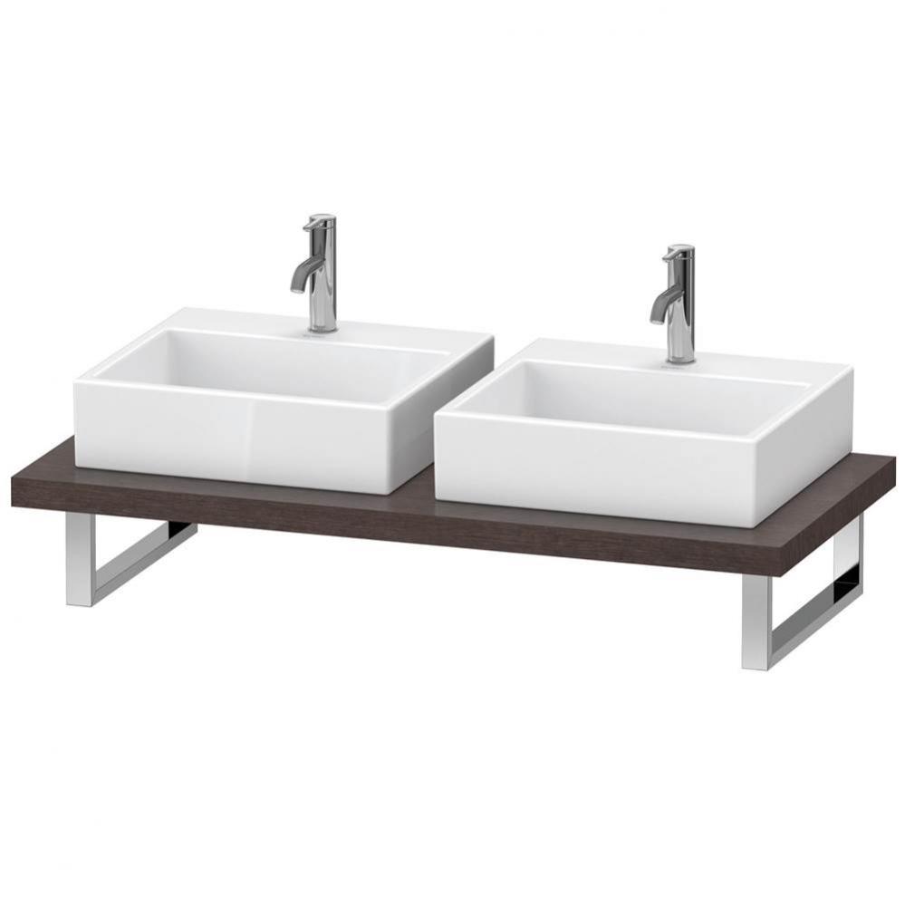 Duravit X-Large Console  Brushed Dark Oak