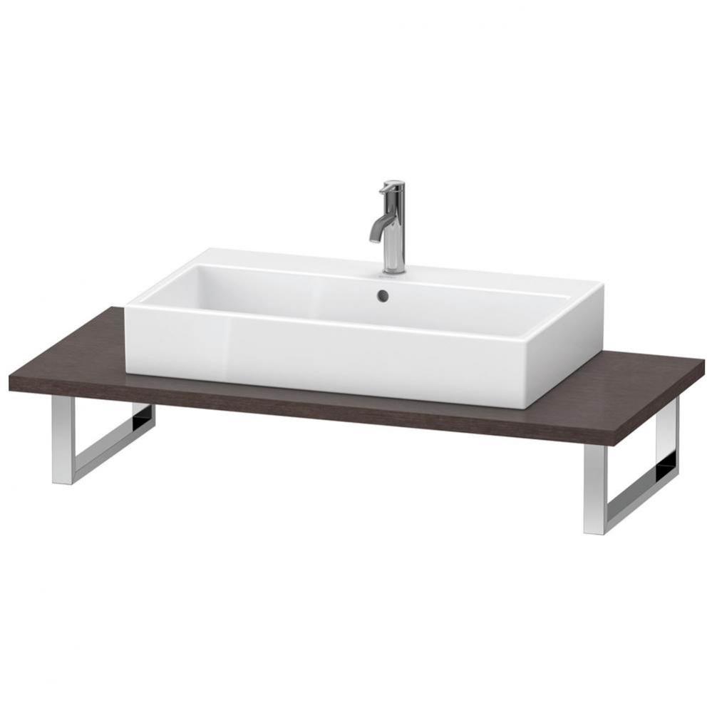 Duravit X-Large Console  Brushed Dark Oak