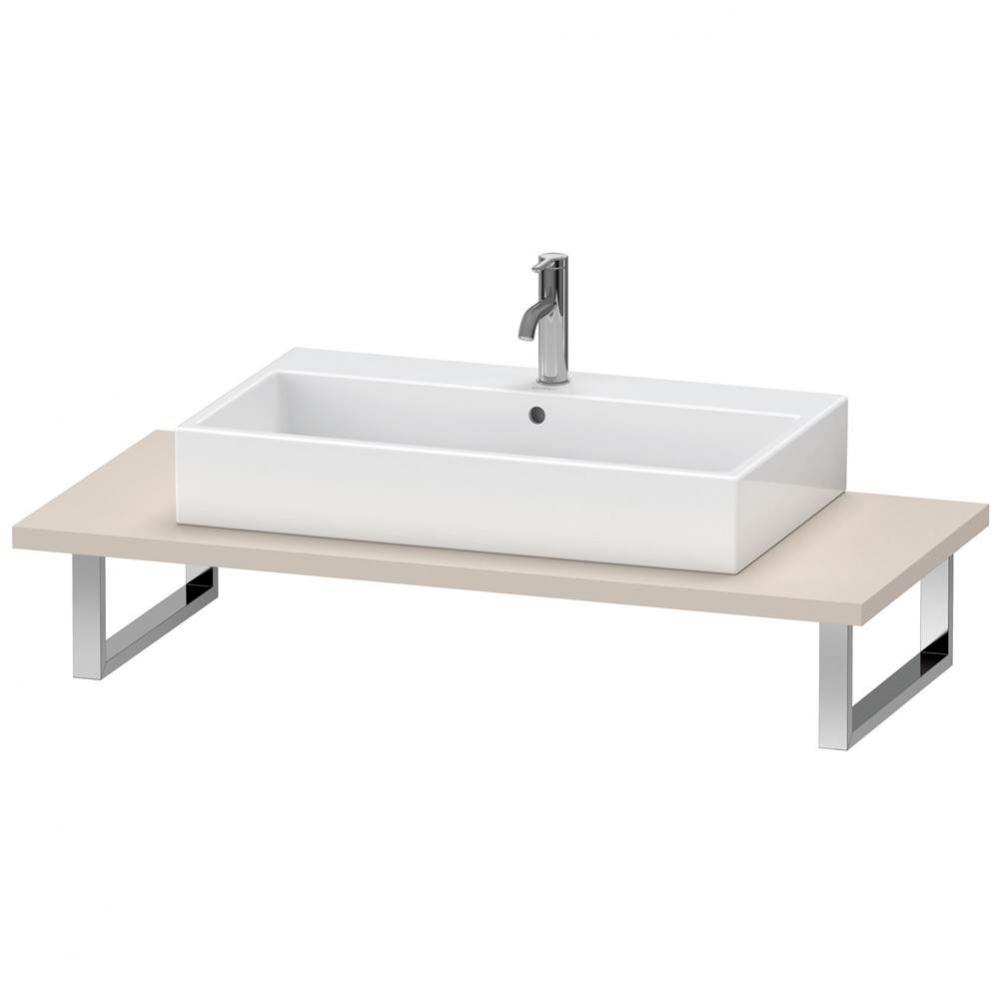 Duravit X-Large Console  Taupe Matte