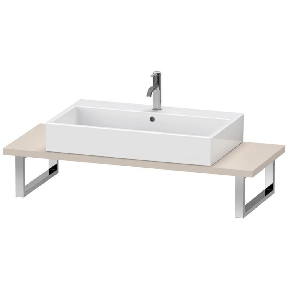 Duravit X-Large Console  Taupe Matte