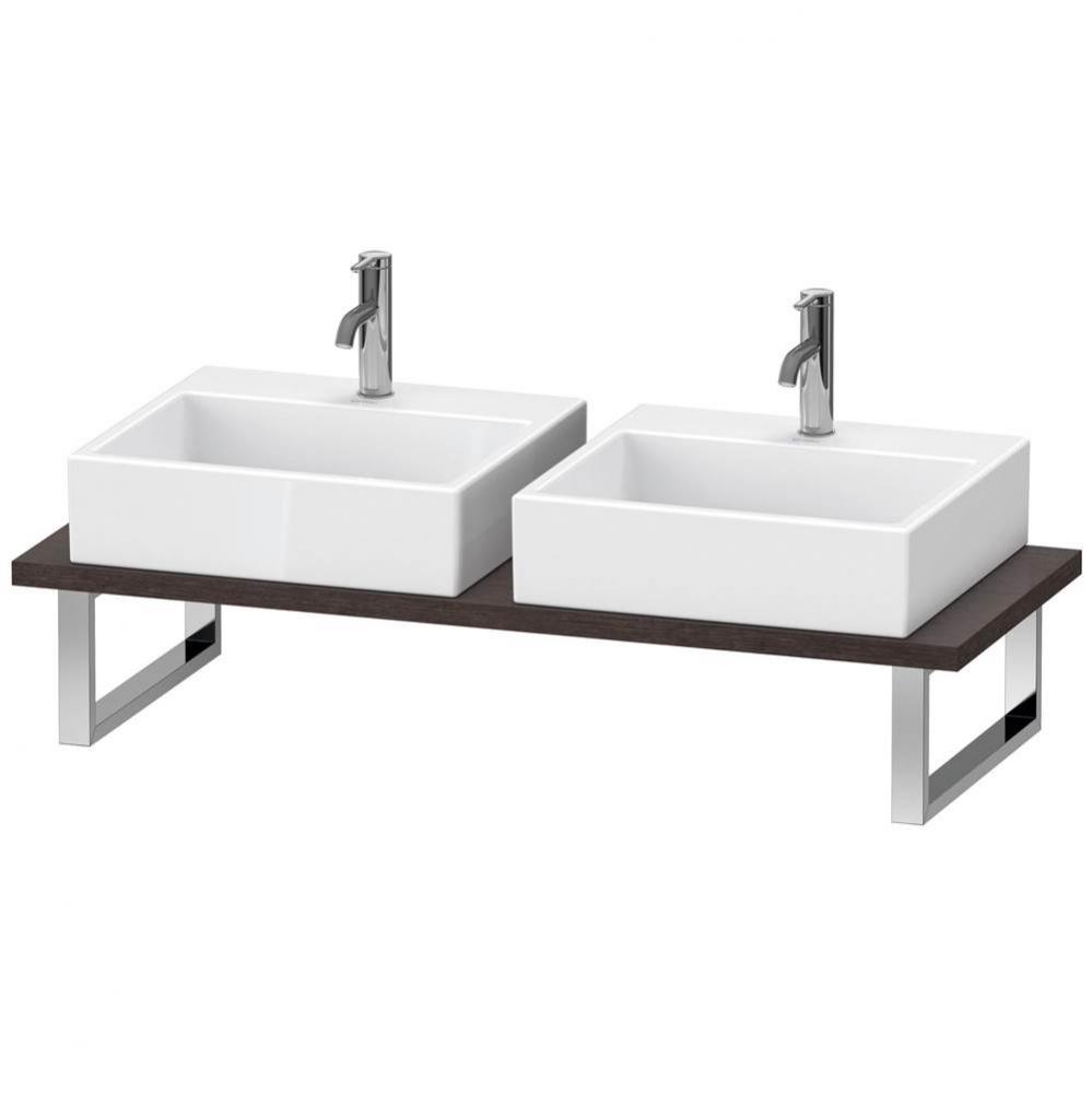 Duravit X-Large Console  Brushed Dark Oak