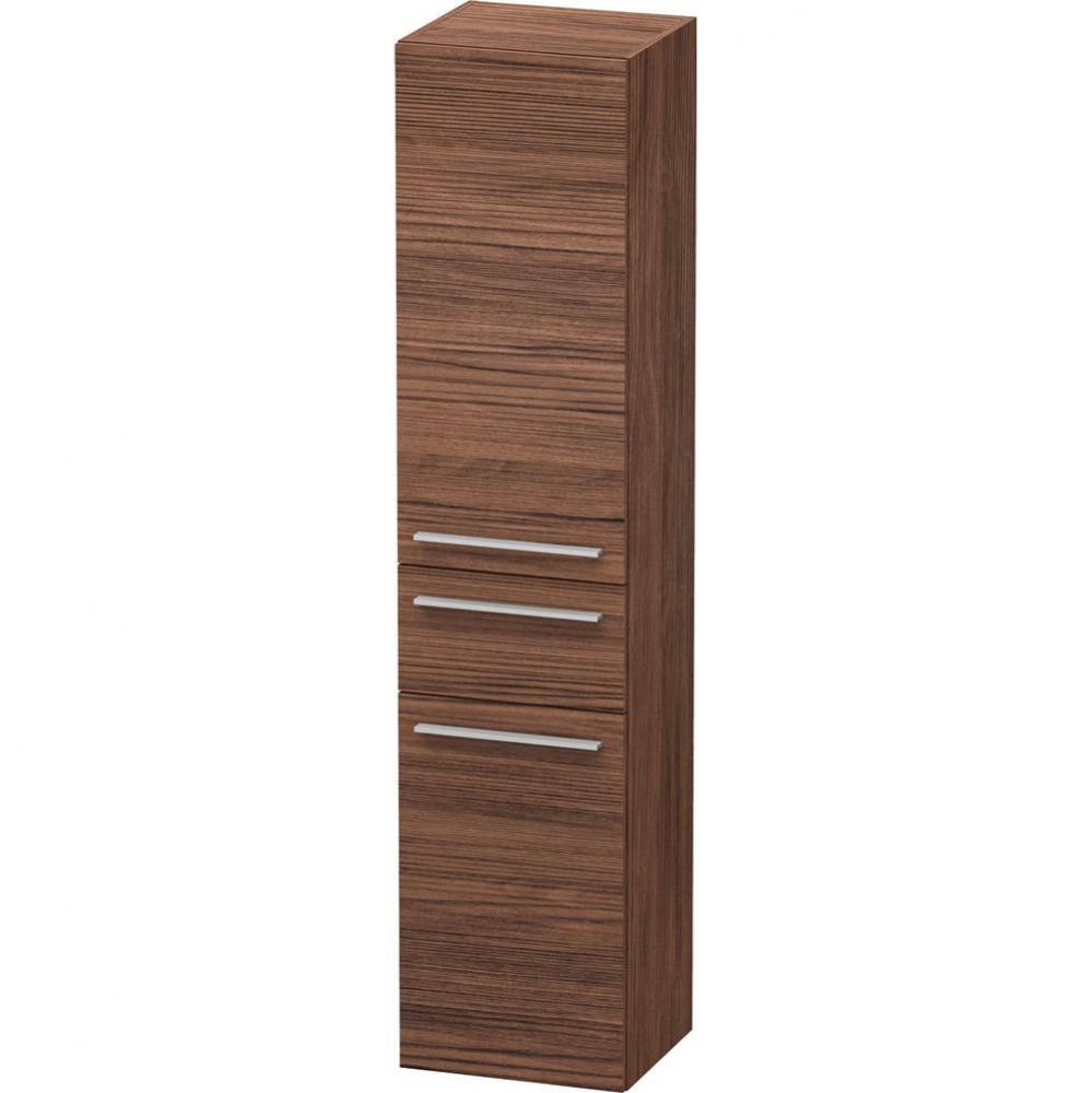 Duravit X-Large Tall Cabinet Walnut Dark