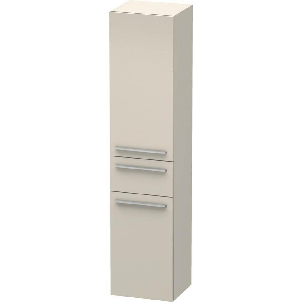 Duravit X-Large Tall Cabinet Taupe