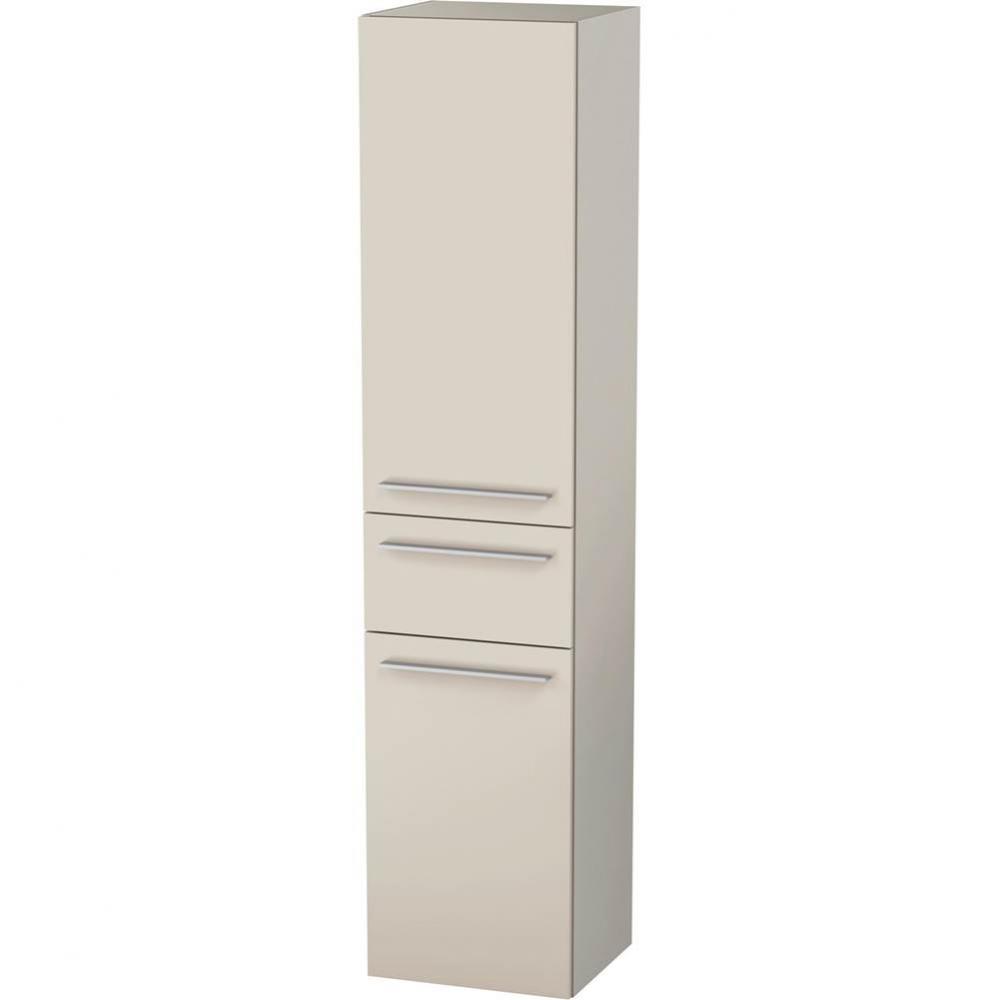 Duravit X-Large Tall Cabinet Taupe