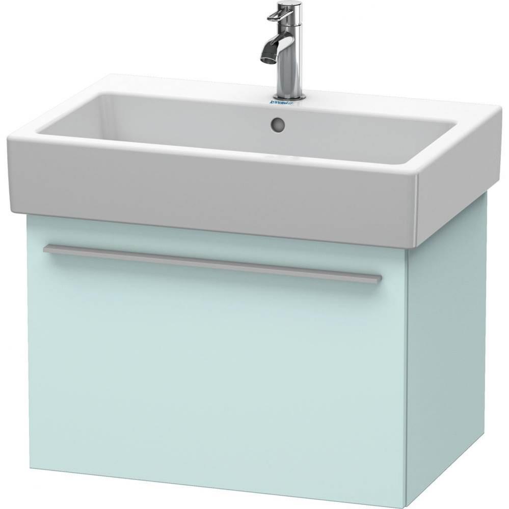 Duravit X-Large Vanity Unit Wall-Mounted  Light Blue Matte