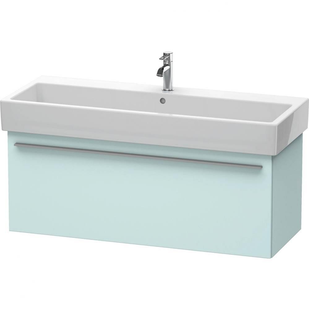 Duravit X-Large Vanity Unit Wall-Mounted  Light Blue Matte