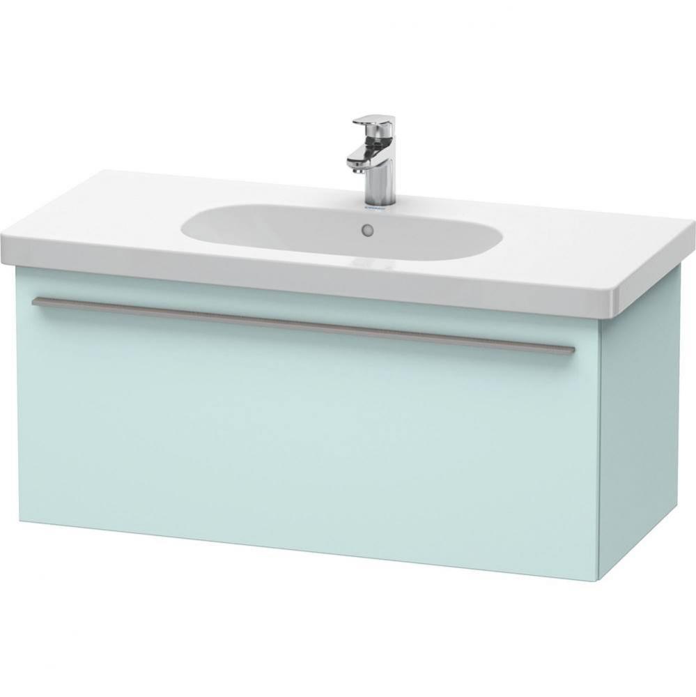 Duravit X-Large Vanity Unit Wall-Mounted  Light Blue Matte