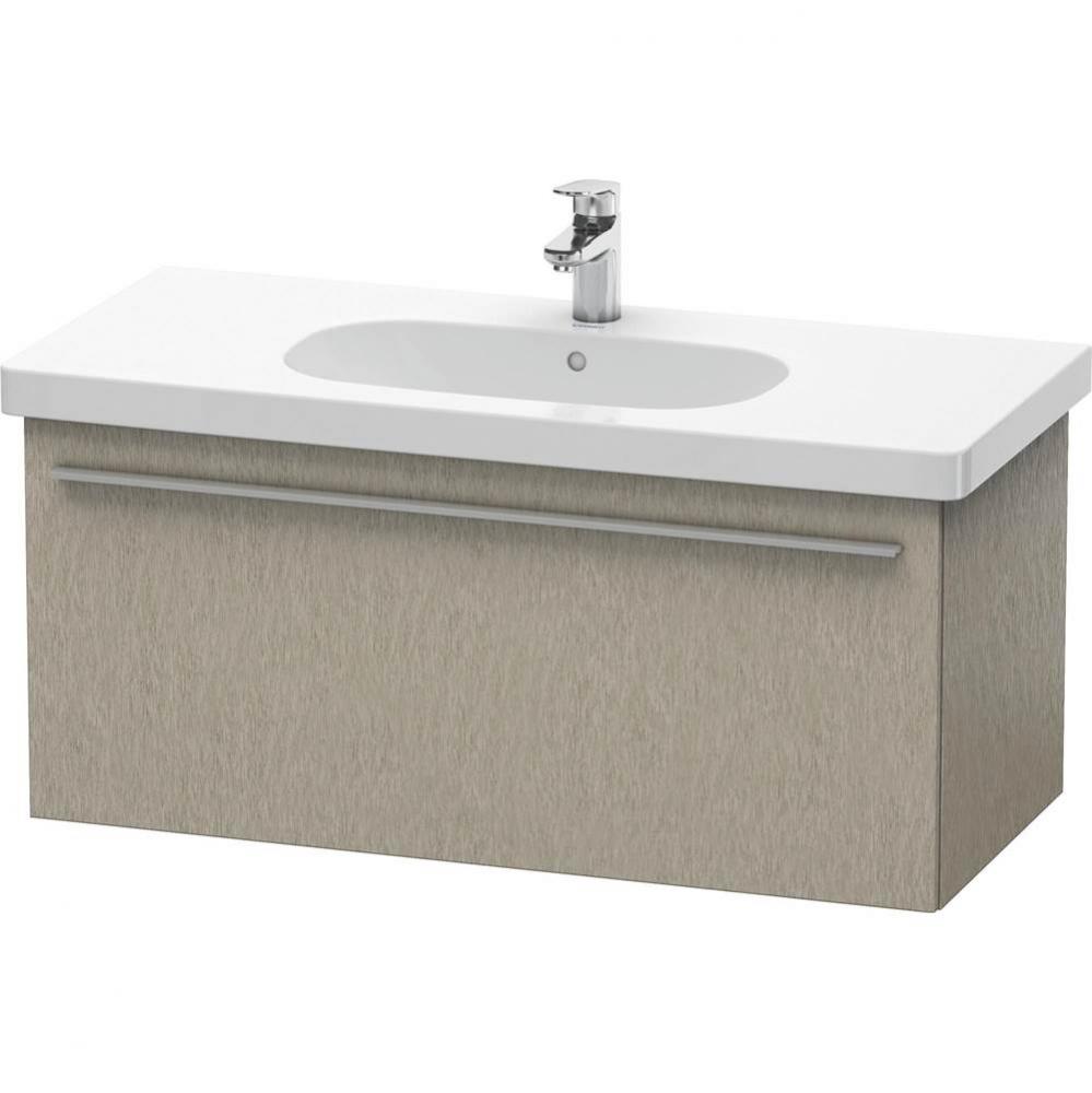 Duravit X-Large One Drawer Wall-Mount Vanity Unit Cashmere Oak