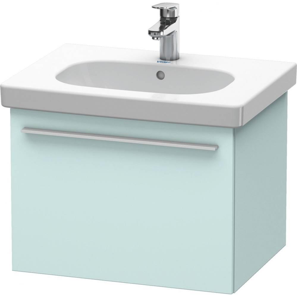 Duravit X-Large Vanity Unit Wall-Mounted  Light Blue Matte