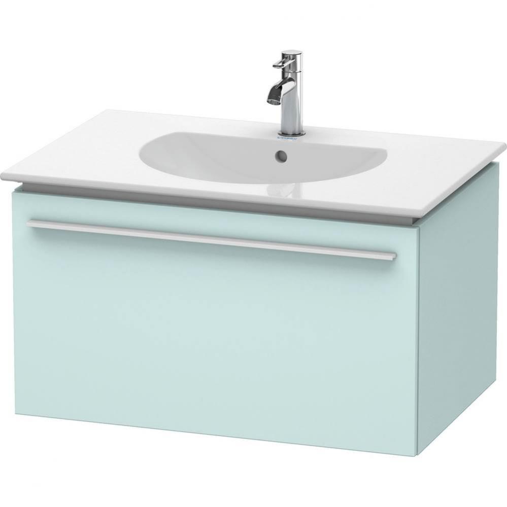 Duravit X-Large Vanity Unit Wall-Mounted  Light Blue Matte