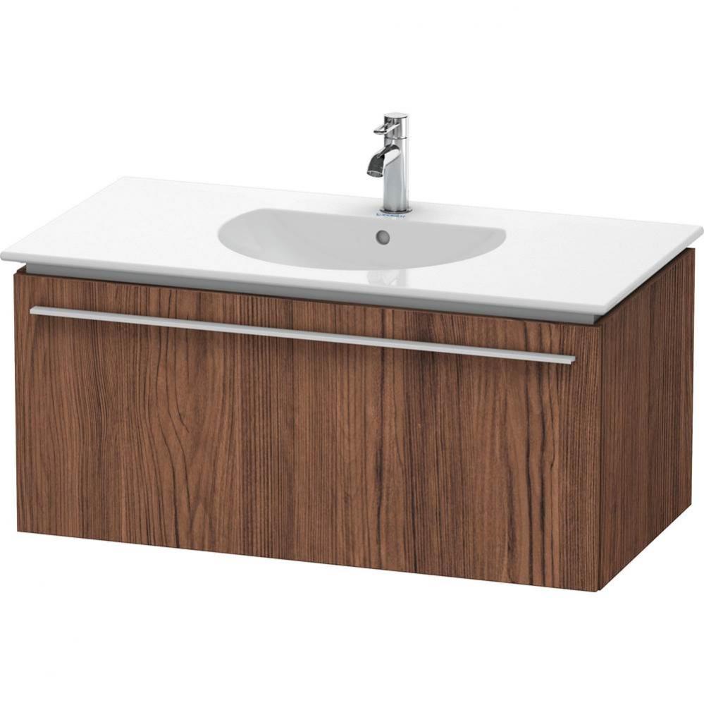 Duravit X-Large Vanity Unit Wall-Mounted  Dark Walnut