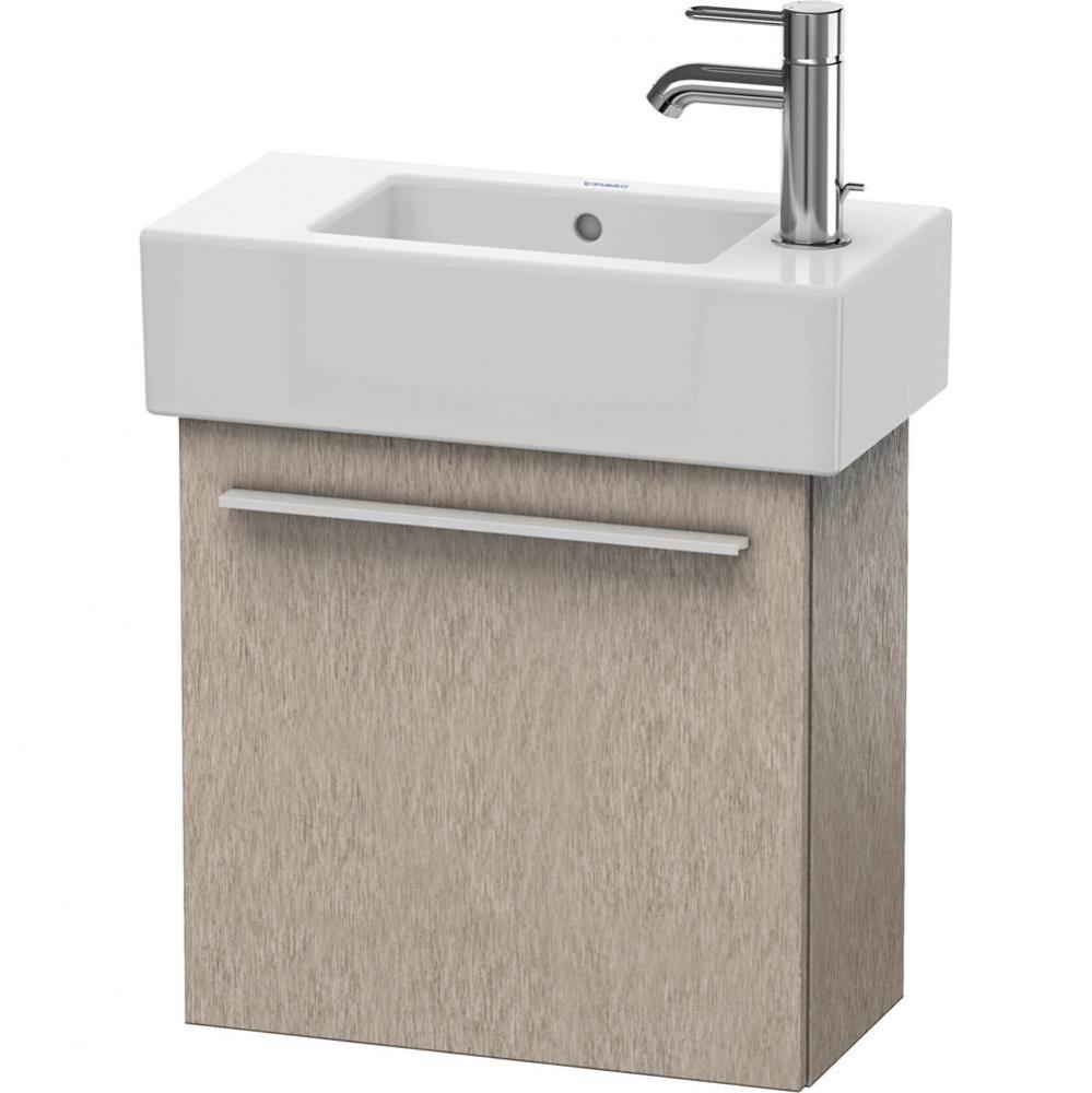 Duravit X-Large One Door Wall-Mount Vanity Unit Cashmere Oak