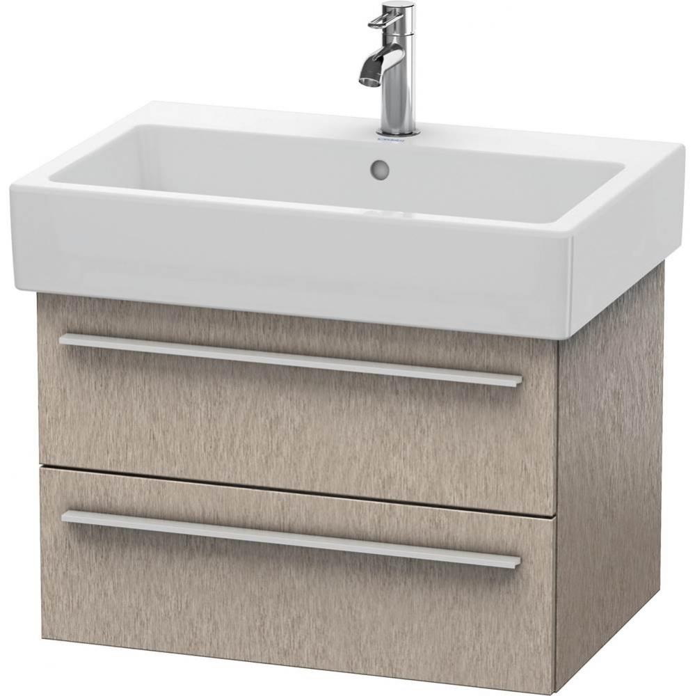 Duravit X-Large Wall-Mount Vanity Unit Cashmere Oak