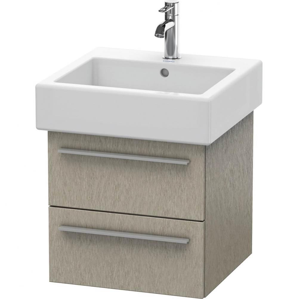 Duravit X-Large Wall-Mount Vanity Unit Cashmere Oak