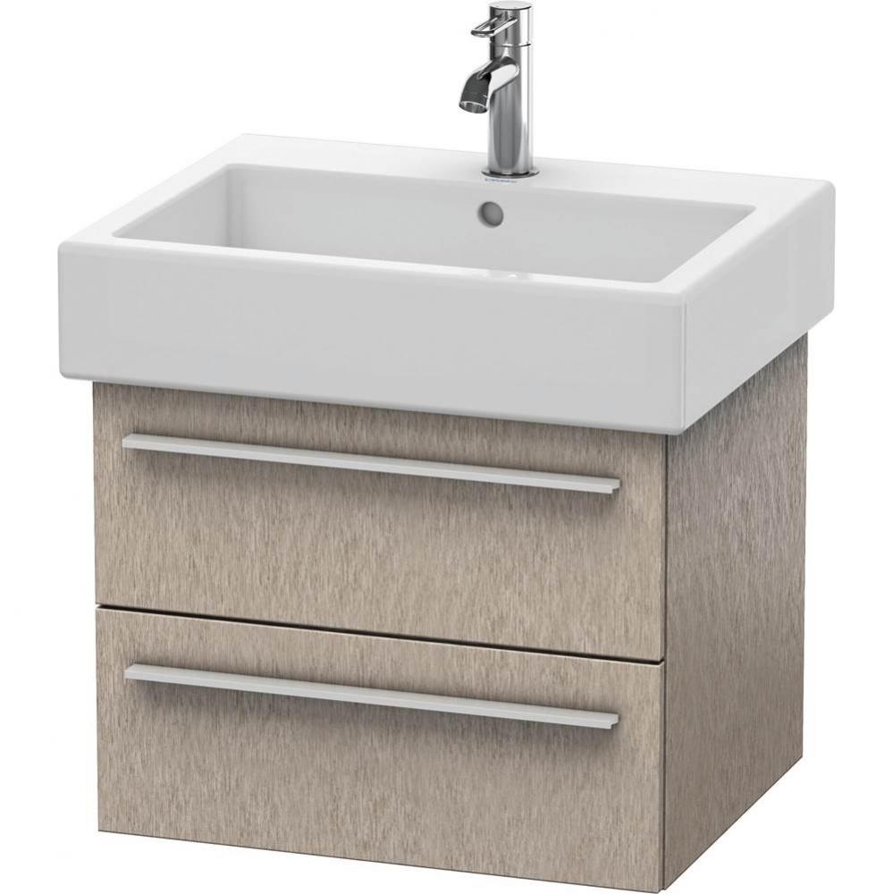 Duravit X-Large Wall-Mount Vanity Unit Cashmere Oak