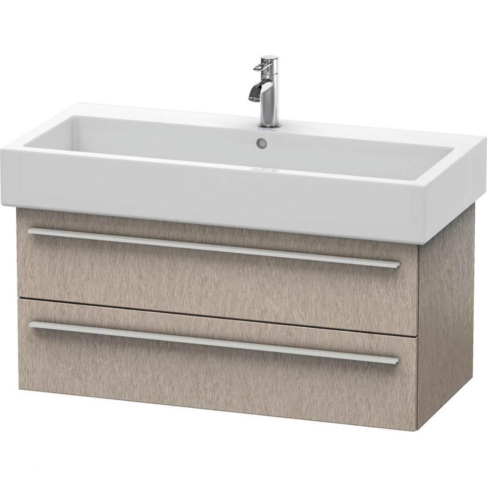 Duravit X-Large Wall-Mount Vanity Unit Cashmere Oak