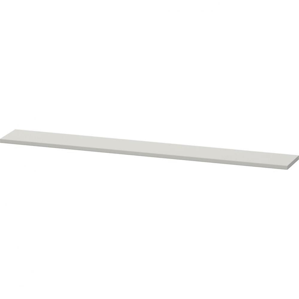 Duravit X-Large Wall Shelf Concrete Gray