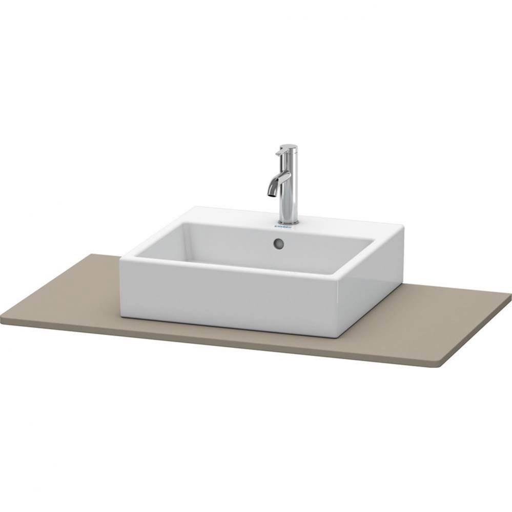 Duravit XSquare Console  Flannel Gray Satin Matte