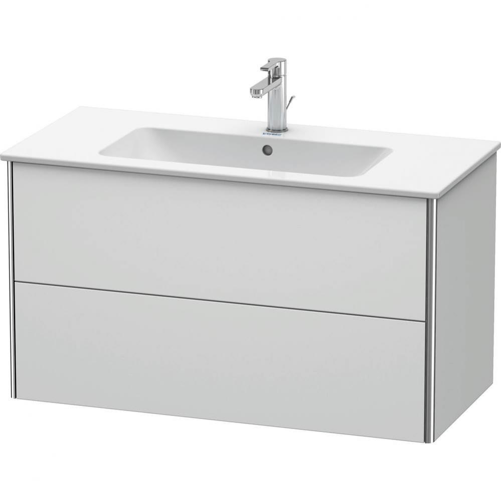 Duravit XSquare Two Drawer Wall-Mount Vanity Unit White