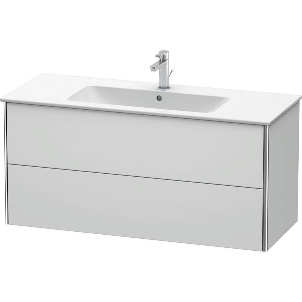 Duravit XSquare Two Drawer Wall-Mount Vanity Unit White