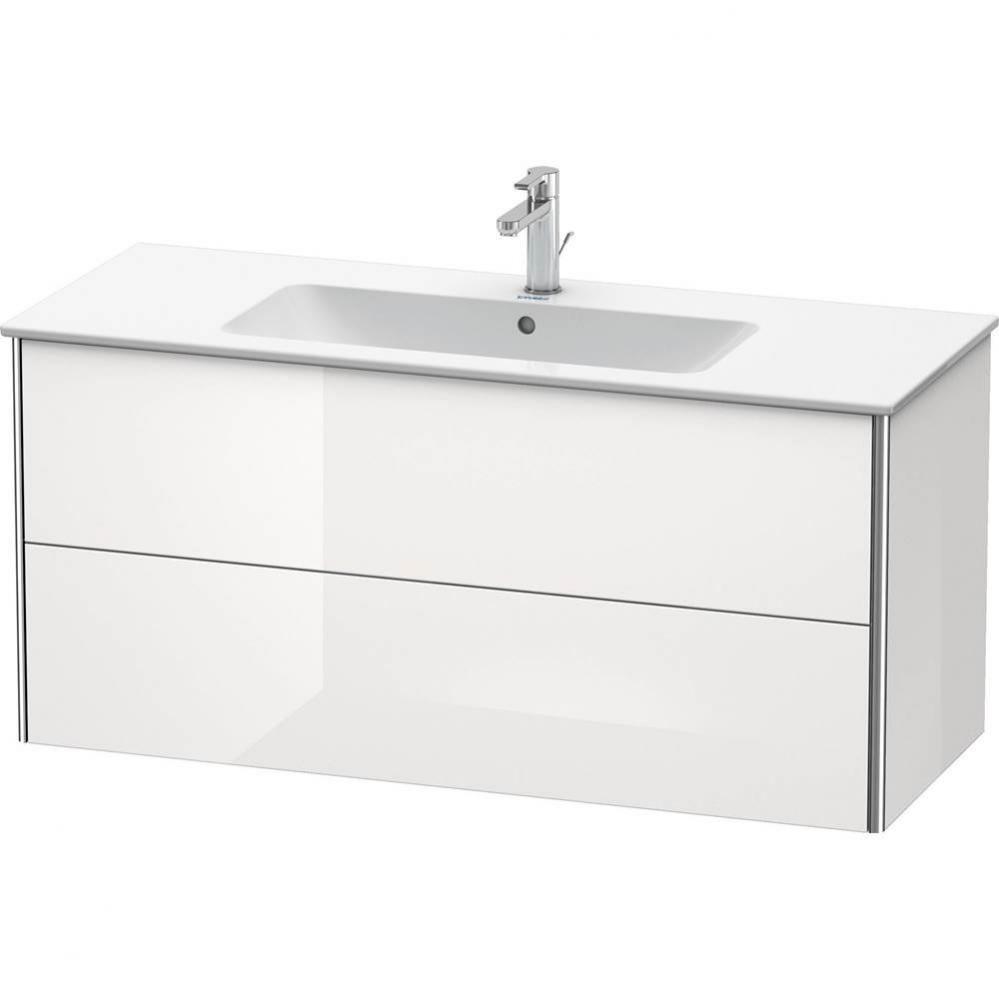 Duravit XSquare Two Drawer Wall-Mount Vanity Unit White