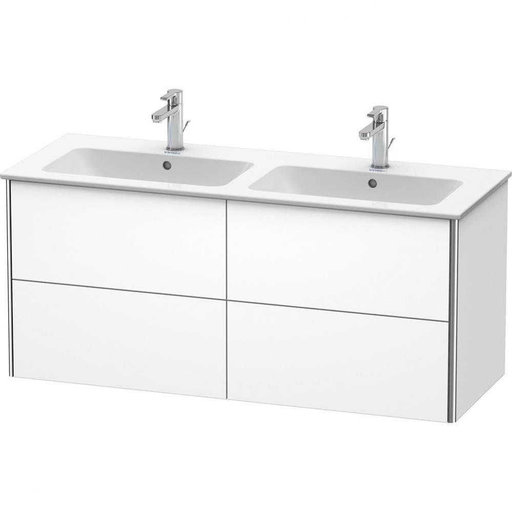 Duravit XSquare Four Drawer Wall-Mount Vanity Unit White