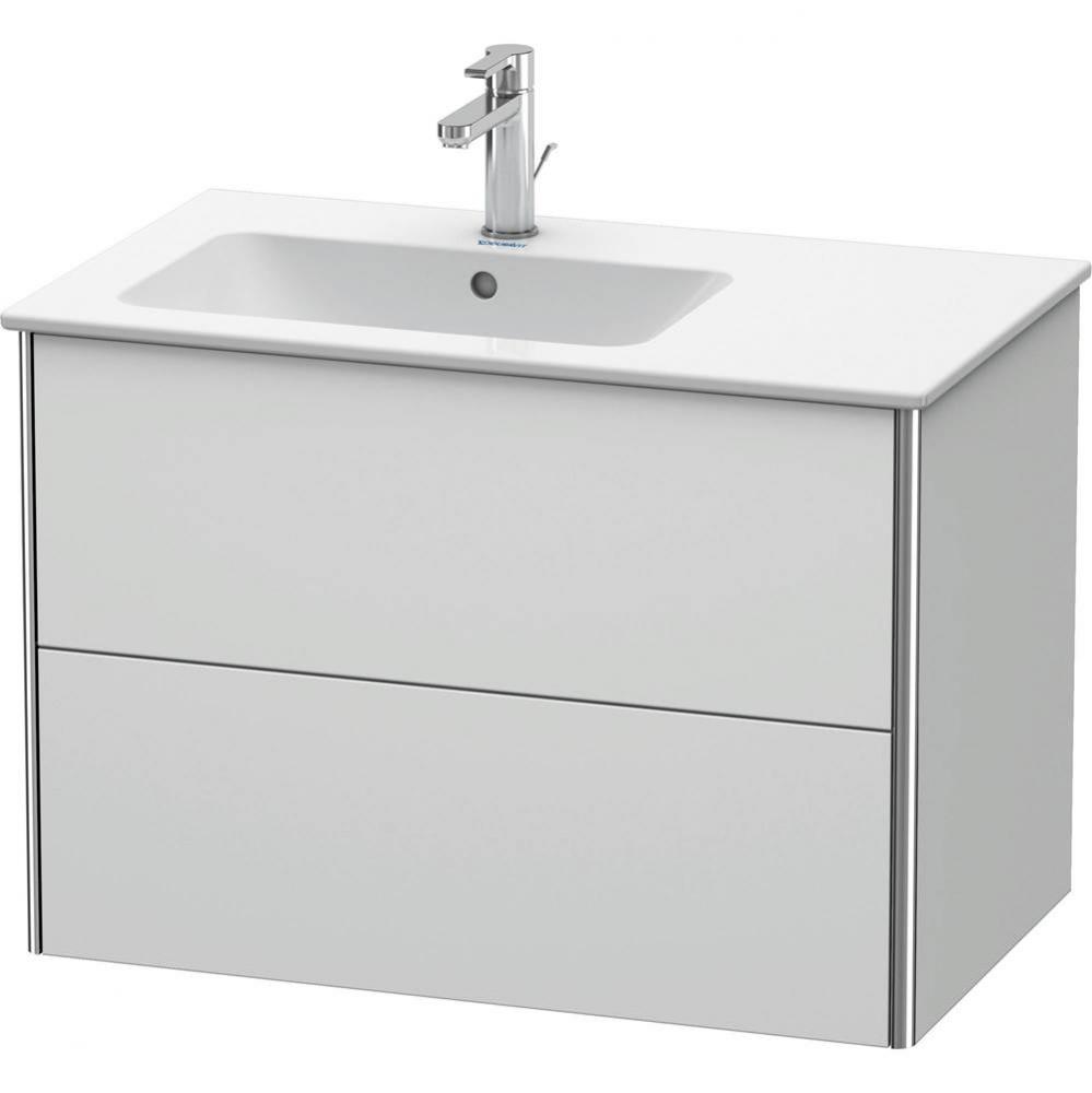 Duravit XSquare Two Drawer Wall-Mount Vanity Unit White