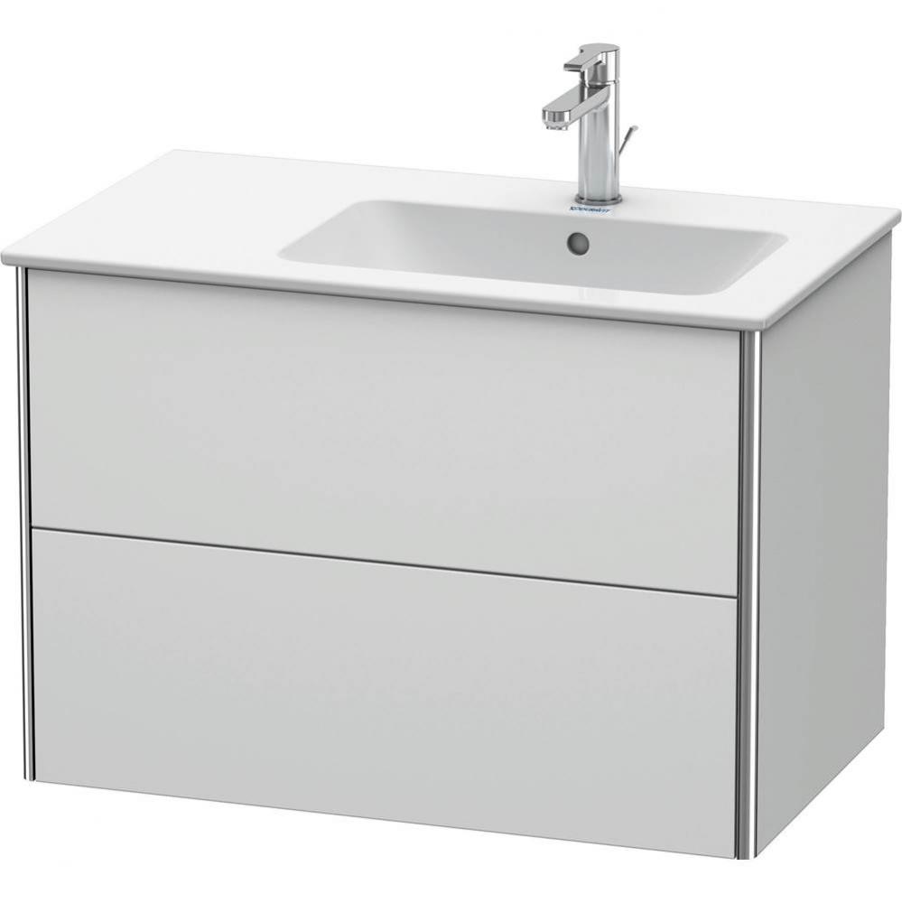 Duravit XSquare Two Drawer Wall-Mount Vanity Unit White