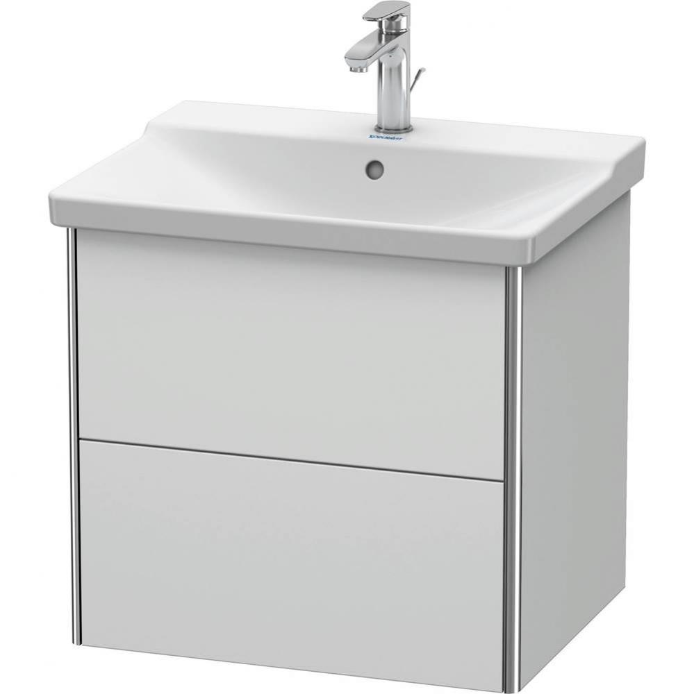 Duravit XSquare Vanity Unit Wall-Mounted  White Satin Matte